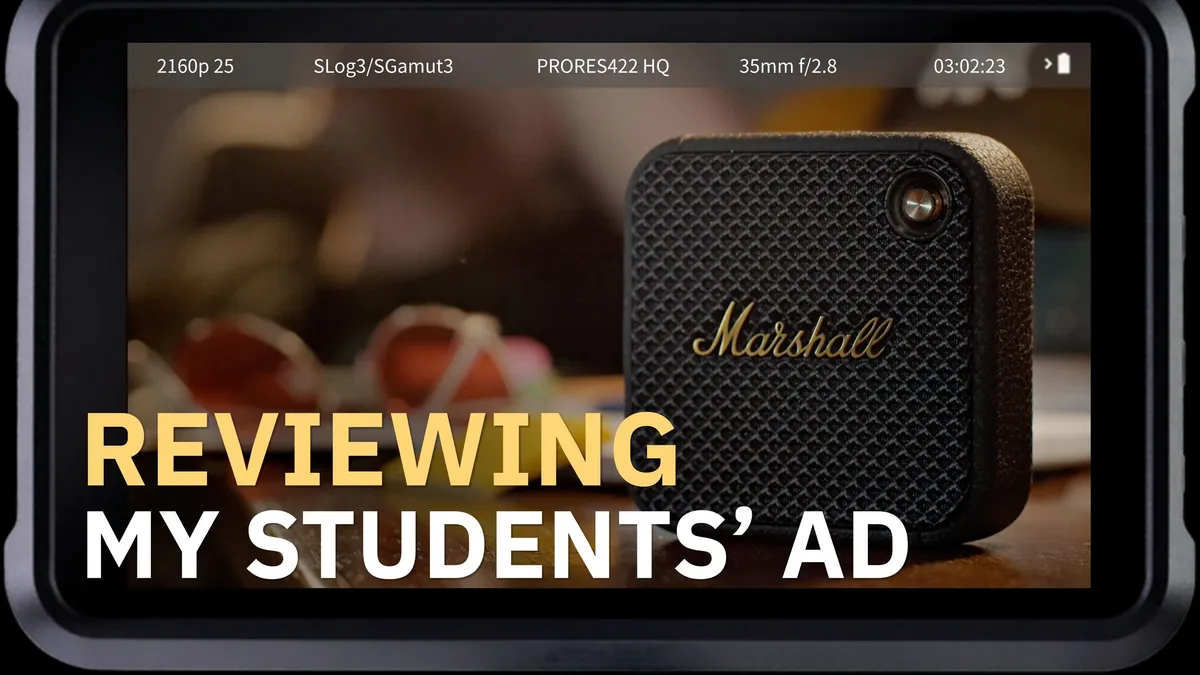 Spec Ad Review: A Marshall Commercial Made by Film Students
