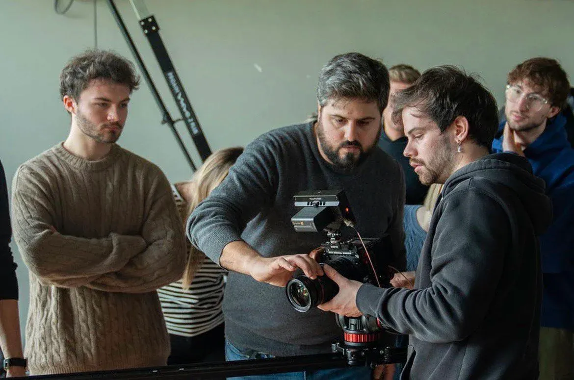 During the videomaking course at the M8 Master’s program at HFarm College